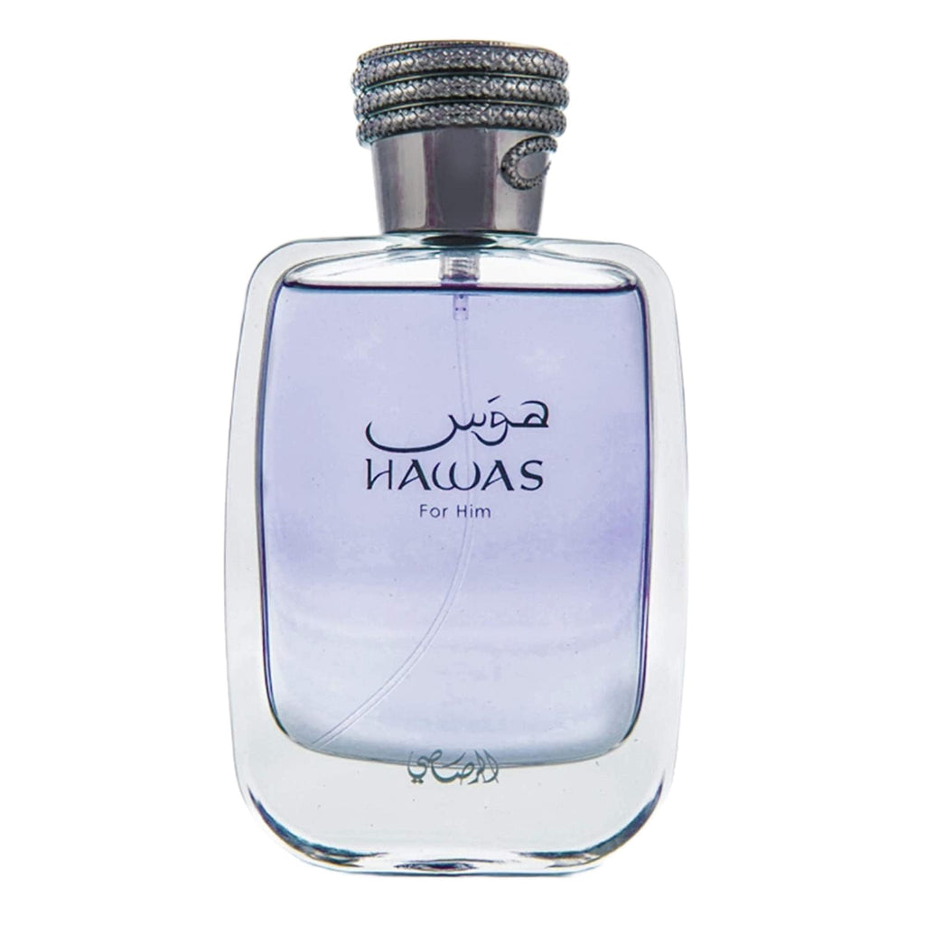 RASASI Hawas For Men Eau De Parfum Spray 100ML (3.4 Oz) - Long Lasting Arabian Perfume, Premium Perfume Men