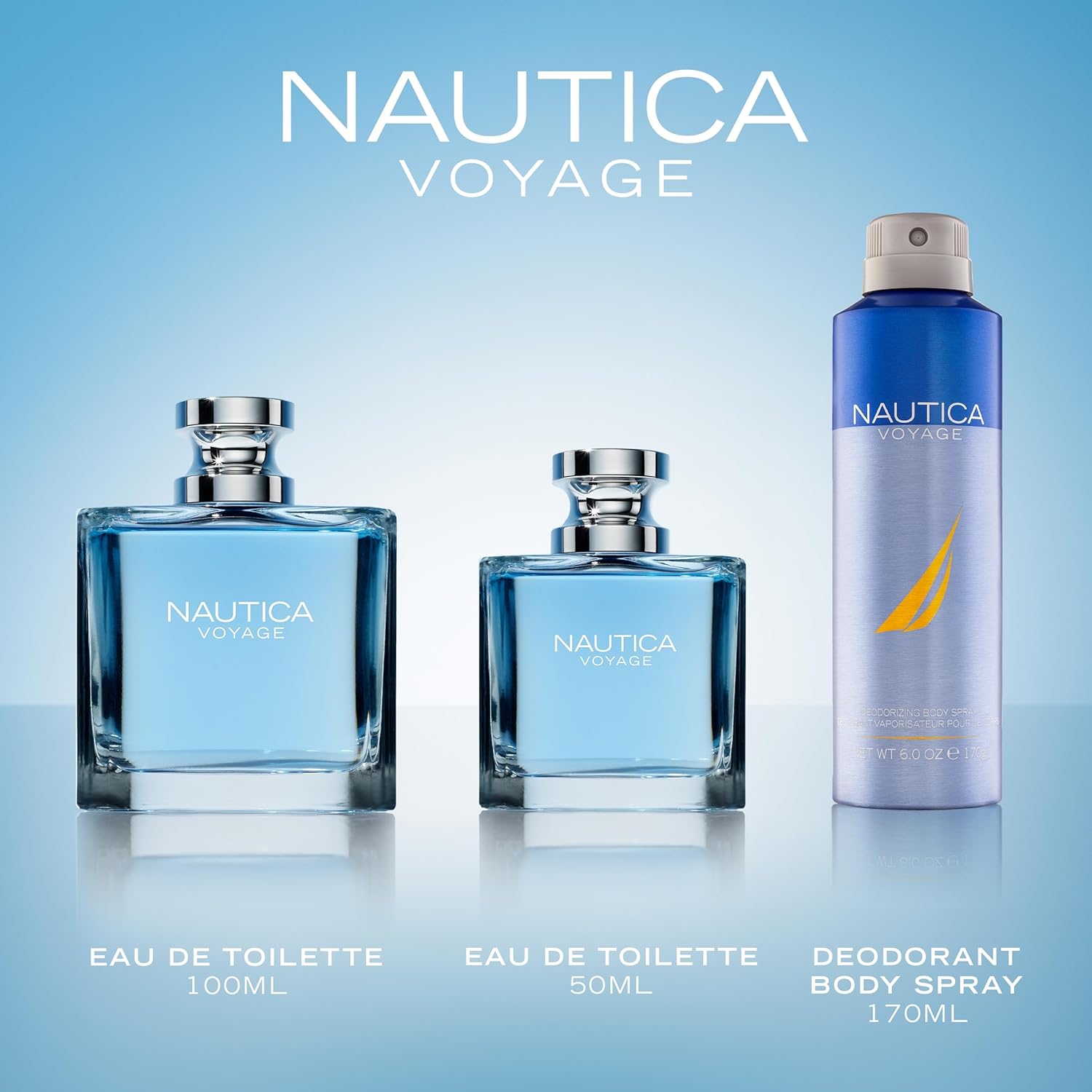 Nautica Voyage Eau De Toilette, Cologne and Fragrance For Men, Fresh, Romantic, Fruity Scent Woody