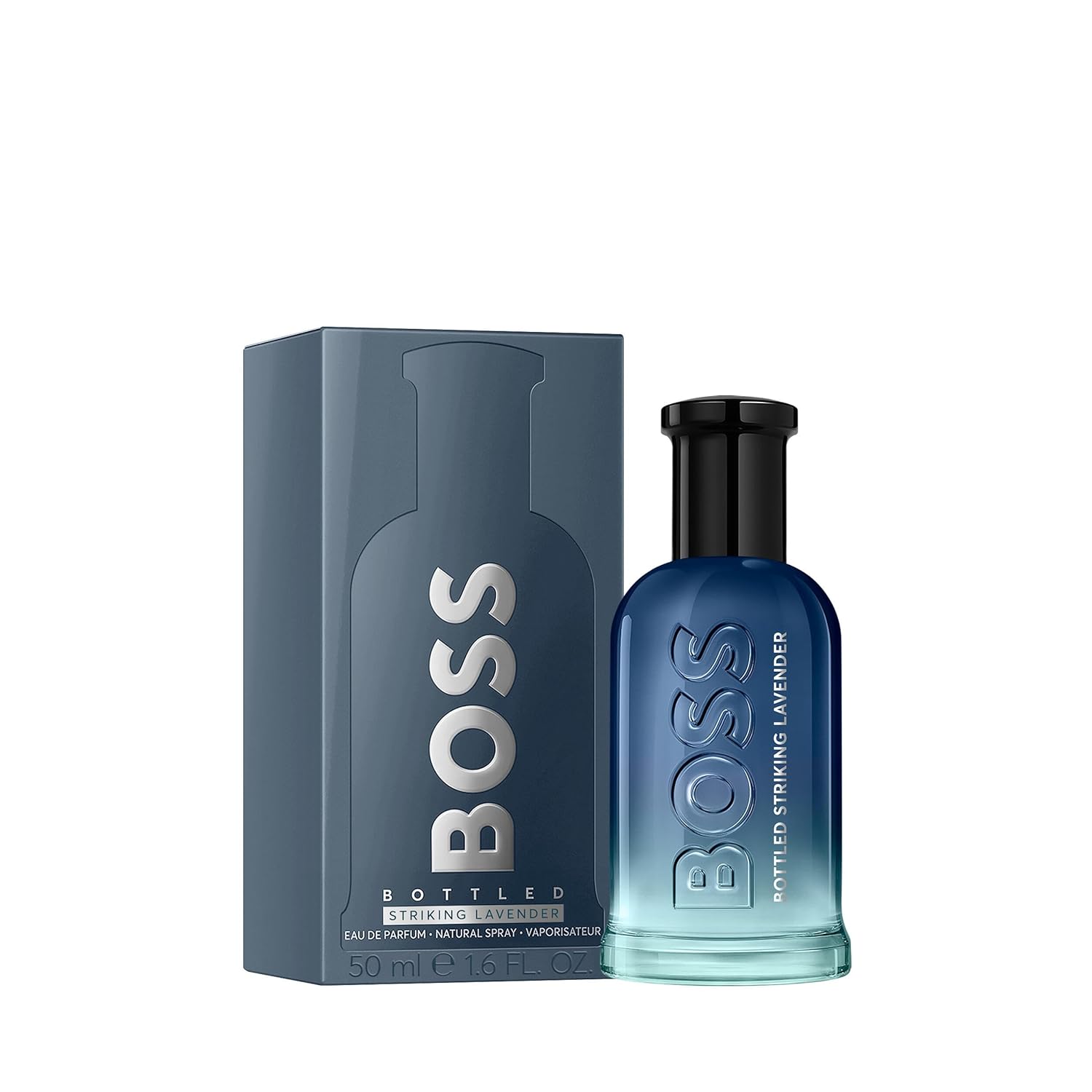 BOSS Bottled Striking Lavender – Woody Cologne for Men – With Moss Accord and Lavender