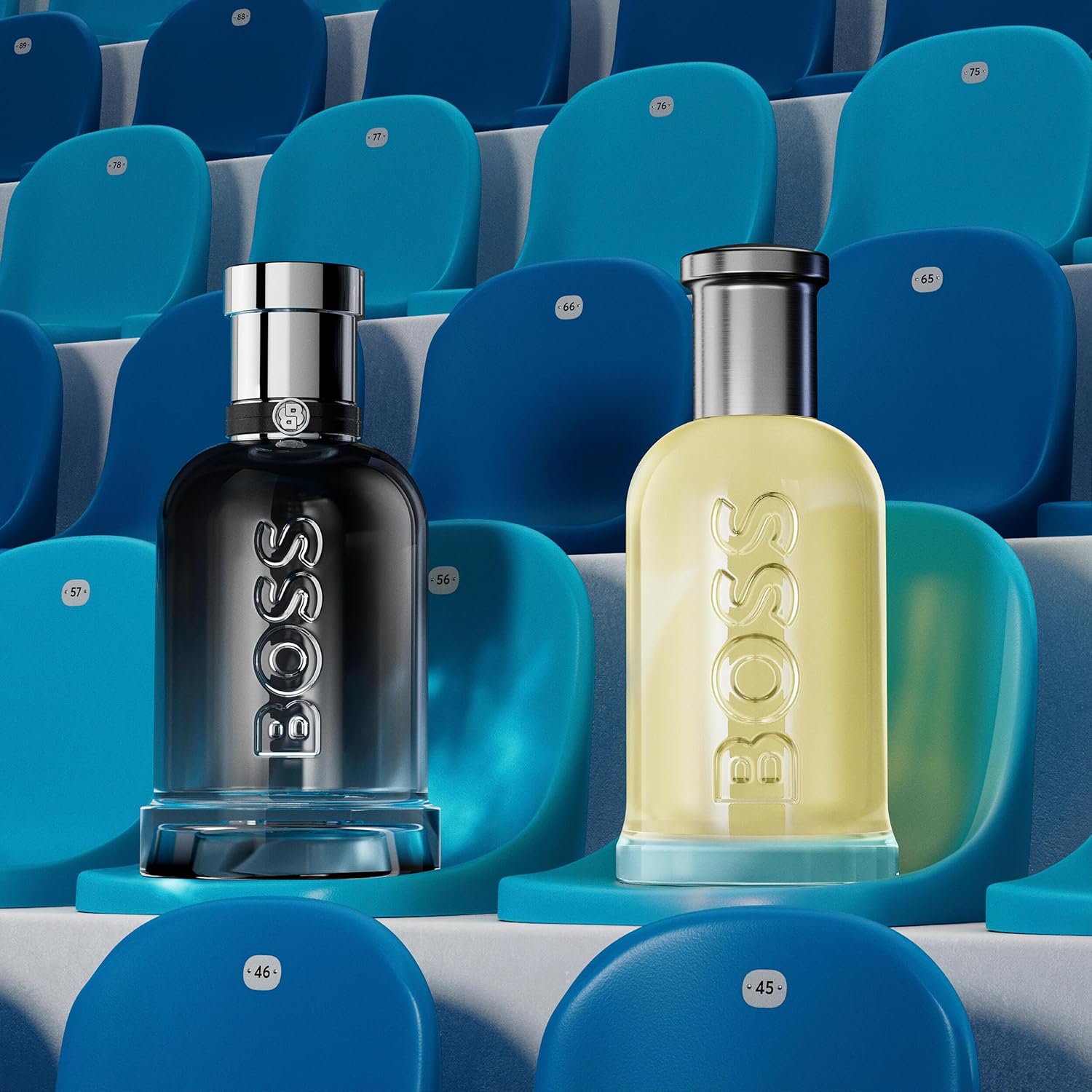 BOSS Bottled Striking Lavender – Woody Cologne for Men – With Moss Accord and Lavender