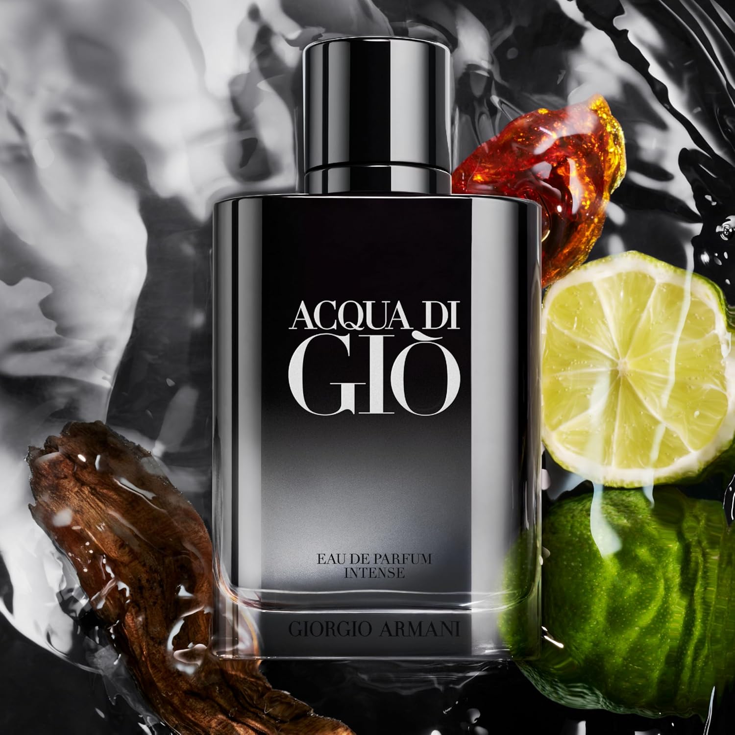Armani Beauty - Acqua di Giò - Eau de Parfum Intense - Cologne for Men - Woody Fruity Fresh Men’s Fragrance