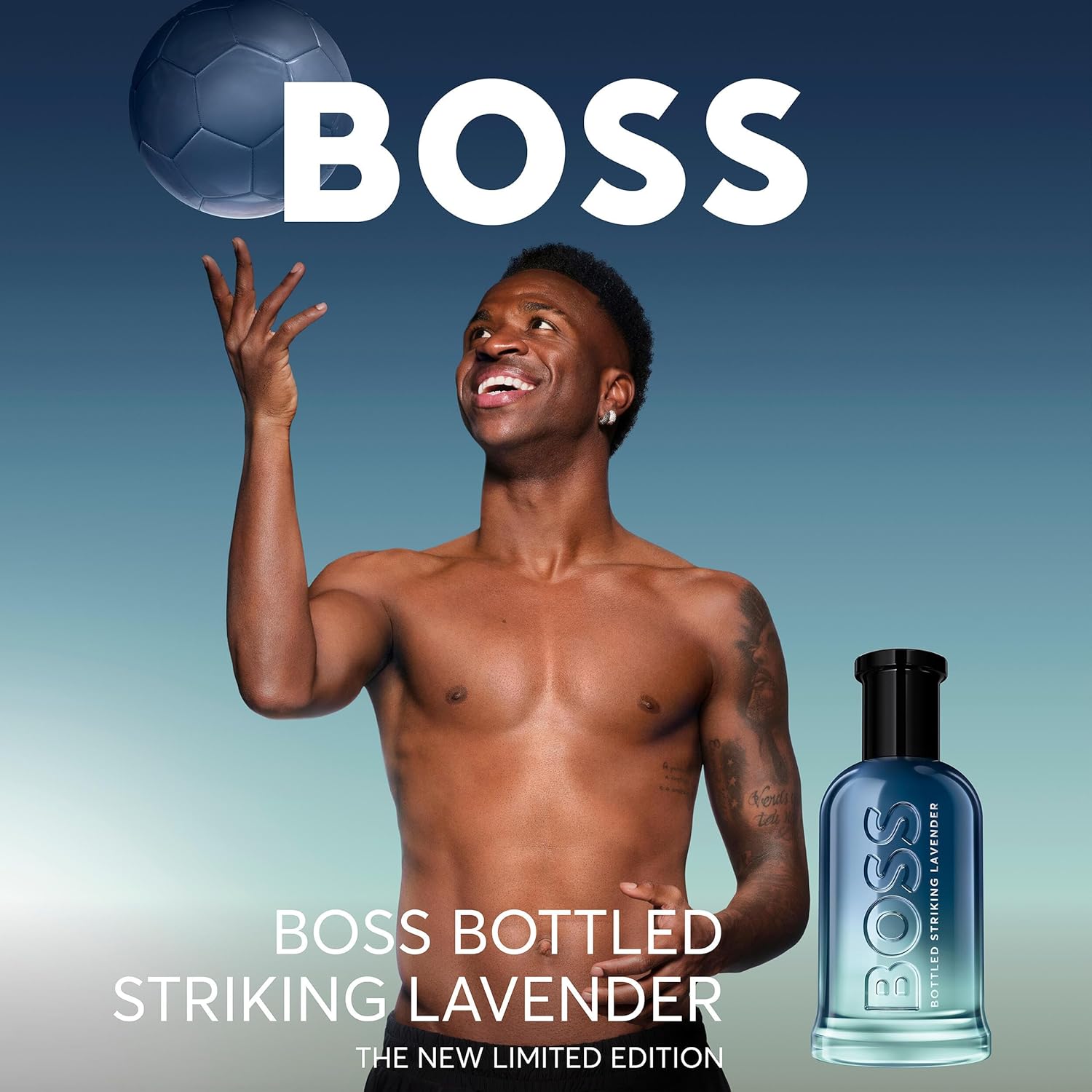 BOSS Bottled Striking Lavender – Woody Cologne for Men – With Moss Accord and Lavender