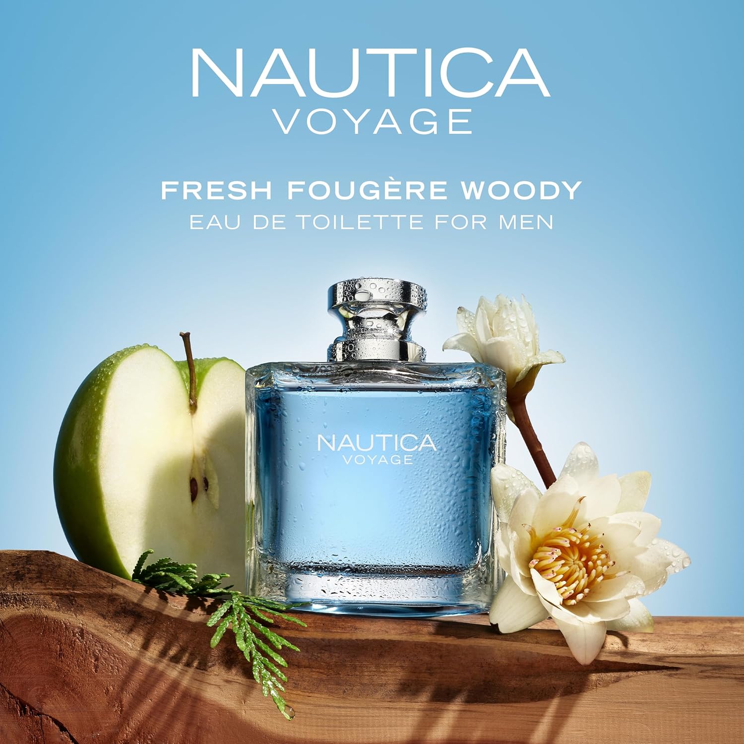 Nautica Voyage Eau De Toilette, Cologne and Fragrance For Men, Fresh, Romantic, Fruity Scent Woody